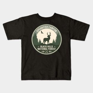 Spearfish Canyon SD Wildlife Kids T-Shirt